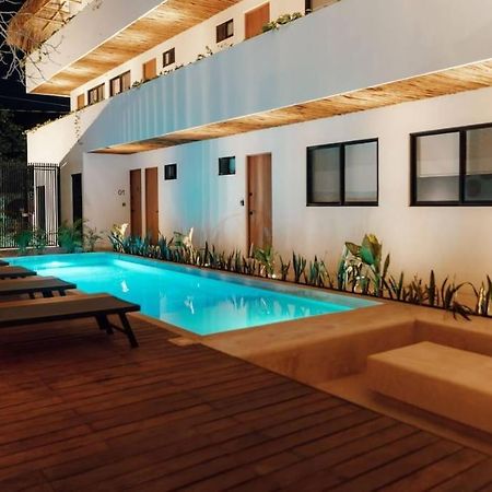 Cozy Apartment With Pool In Bacalar Center Extérieur photo